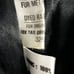 Women M Black Rabbit Fox coat