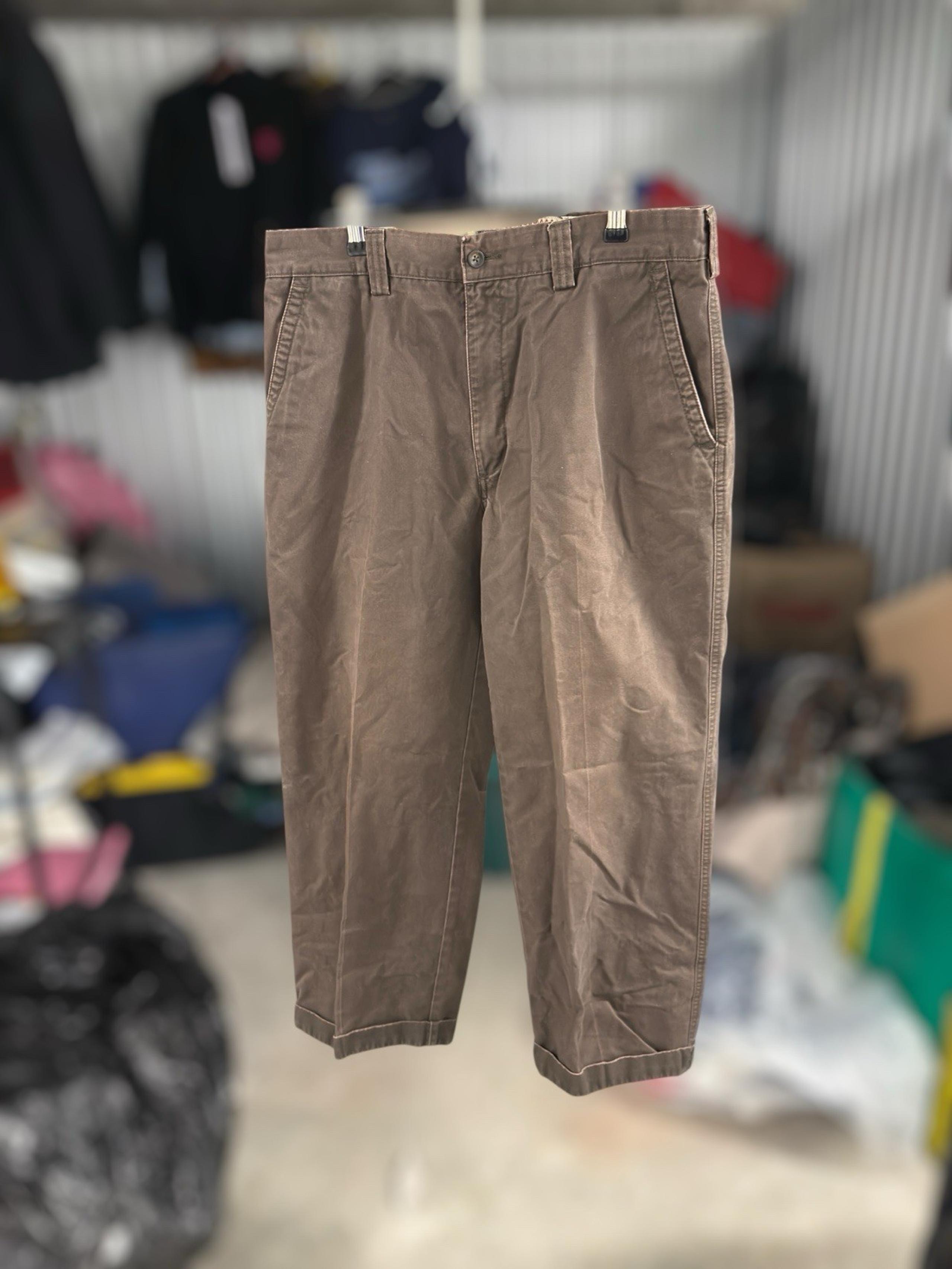 st johns bay Men’s Brown Pants Size 34W 29L