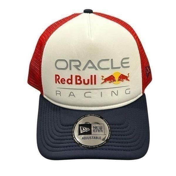 New Era Oracle Red Bull Racing Blue Trucker Hat Unisex Snapback Cap
