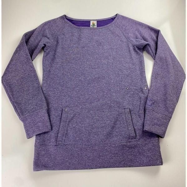 Burton Cool Flavors DryRide Fleece Lined Sweatshirt Womens Medium Purple