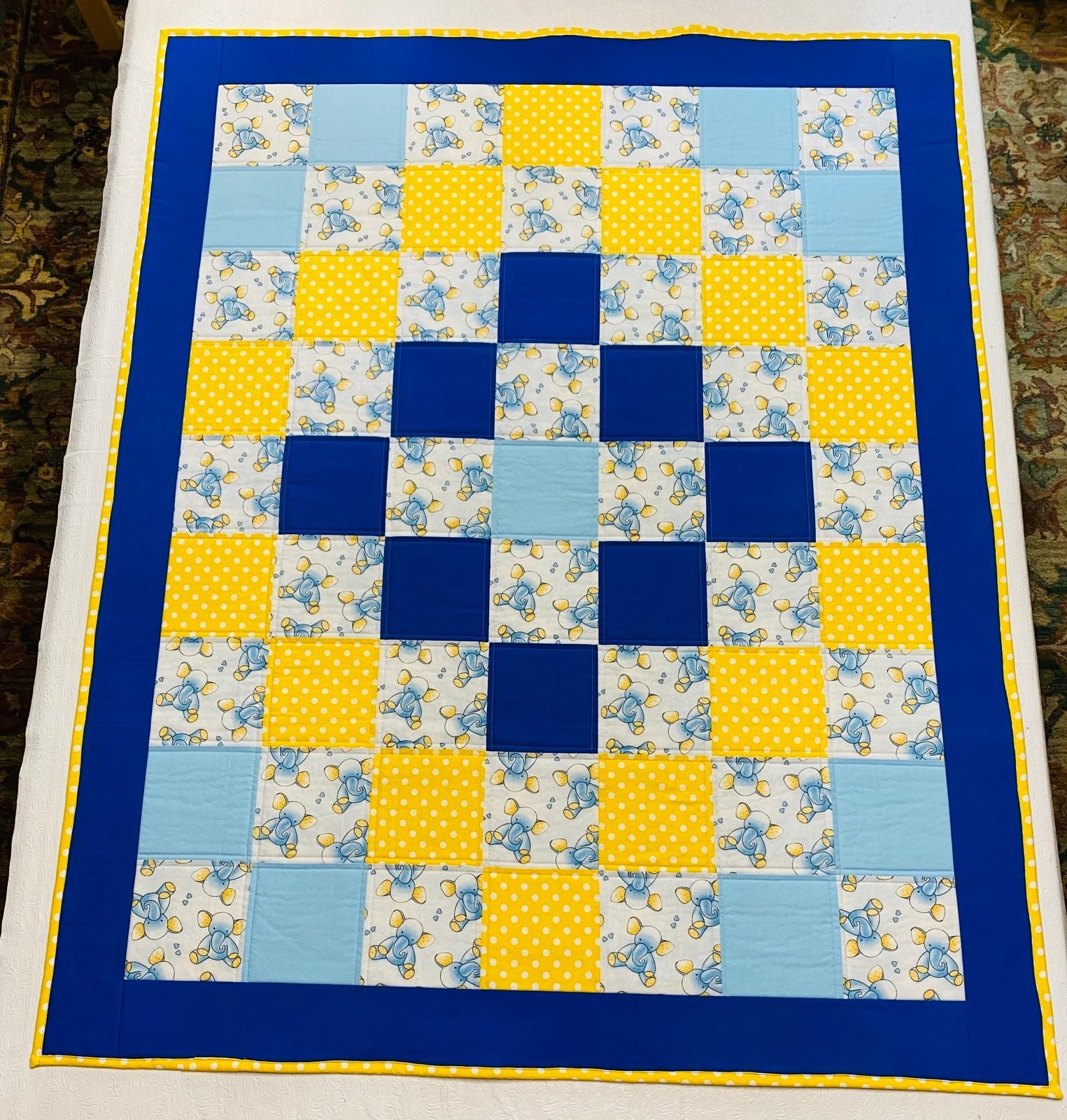 Baby Elephant Quilt