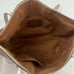 Coach Leather Saffiano Tote Shoulder bag purse Creme Gold Zip Charm #M20794454