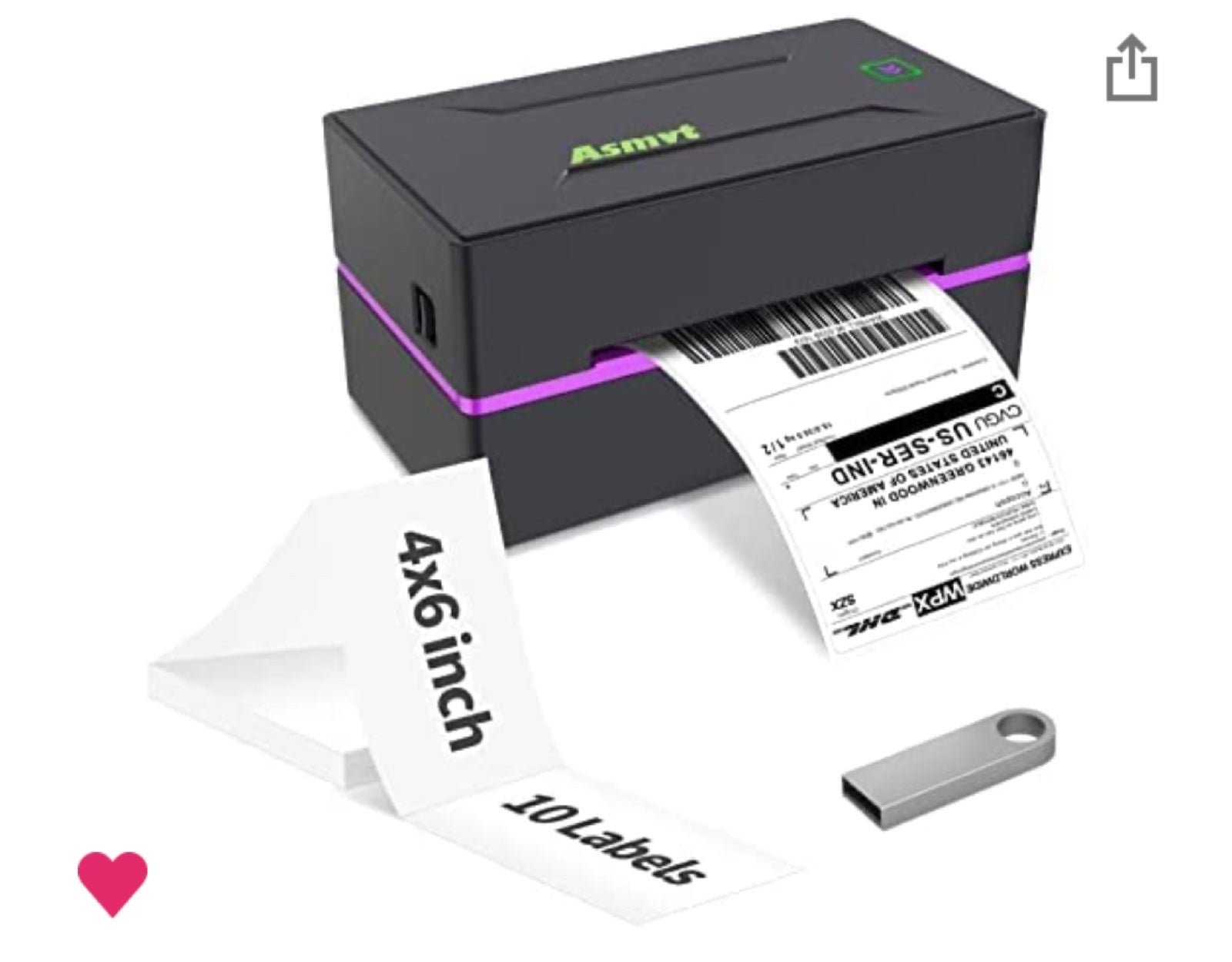 Thermal label printer 4x6