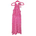 Lilly Pulitzer Dress Womens 6 Tracey Cocktail Pink Silk Midi Sleeveless Vintage