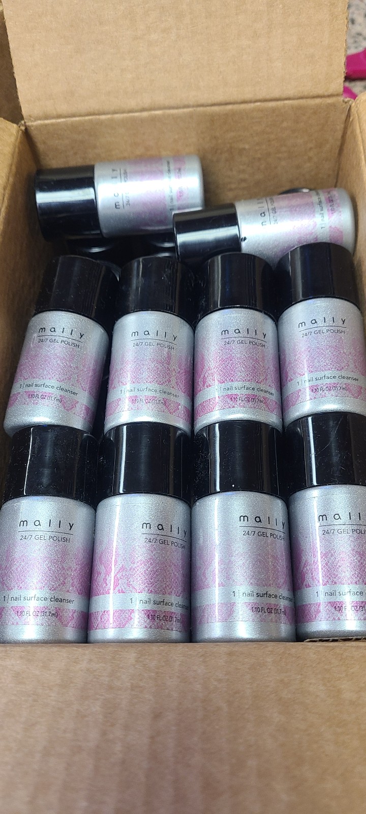 34 Mally 24/7 gel polish nail surface cleanser