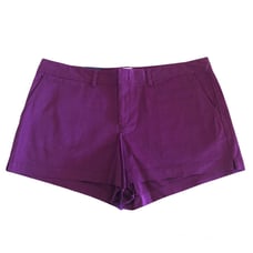 Gap Mid Rise City Short Maroon Plum Shorts - Womens Size 18 - NWT- Plus Size