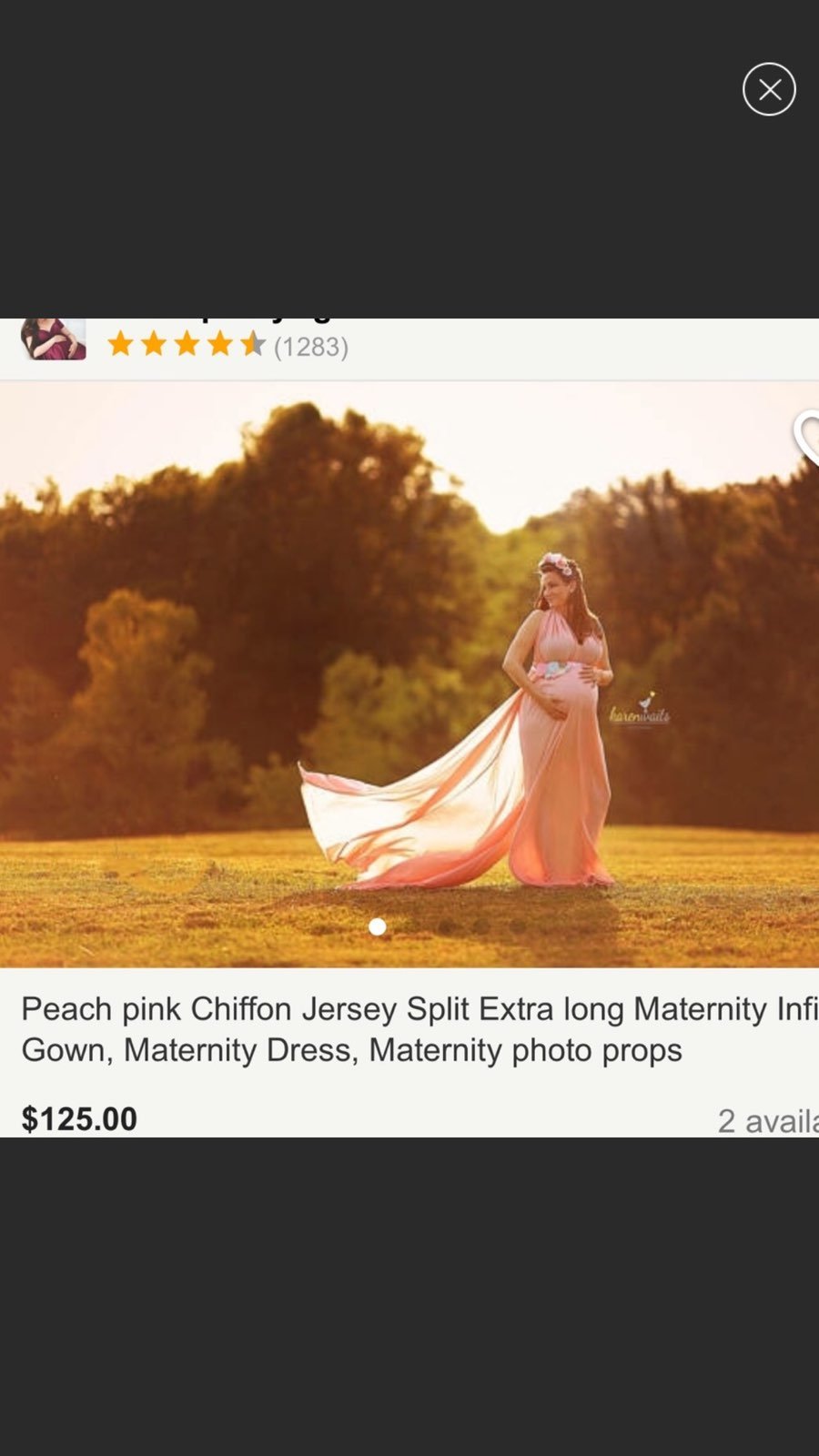 pinkblush maternity dress