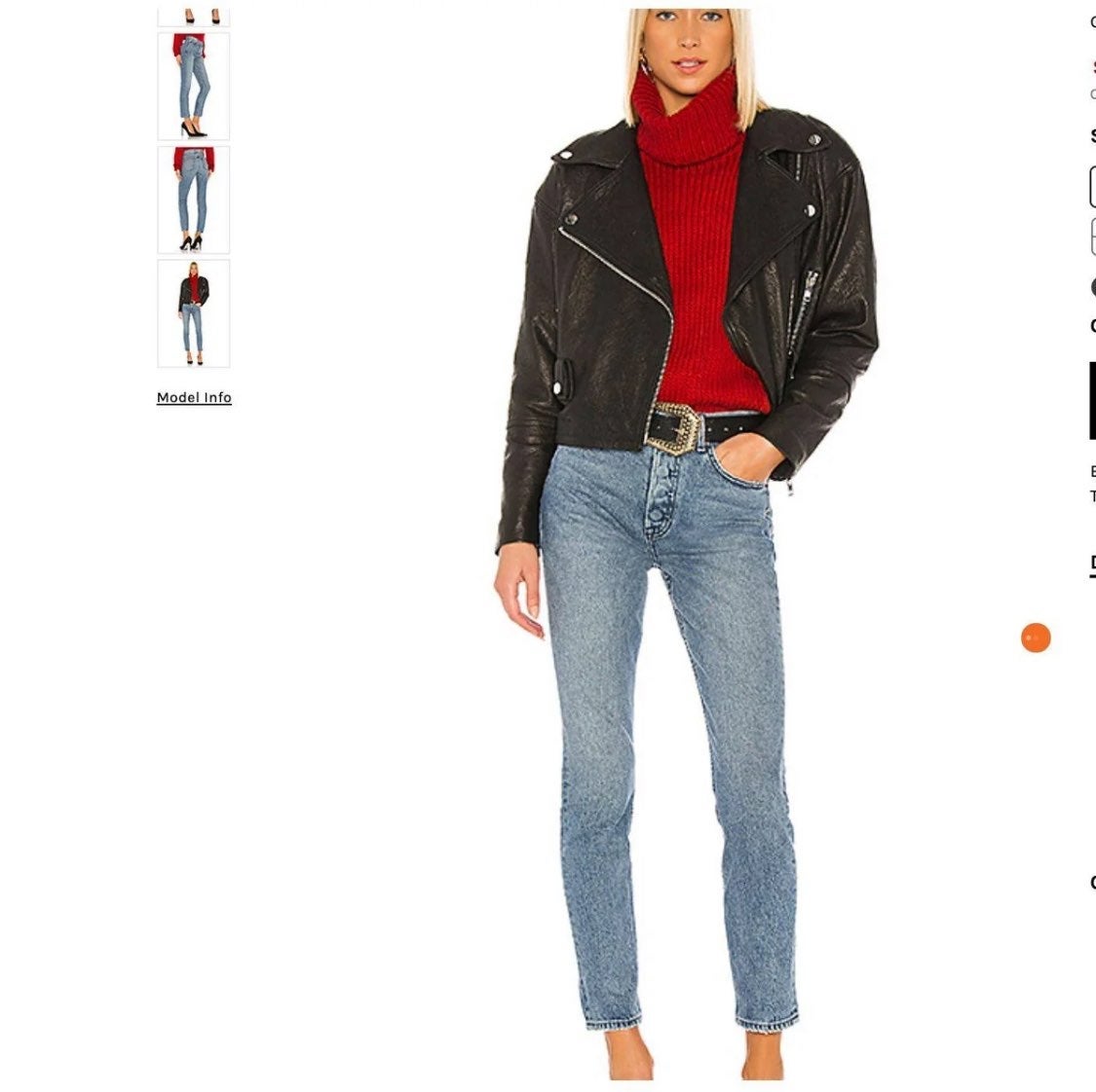 GRLFRND KAROLINA JEANS NWT