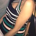 Scripted Crossed halter tube top Size XS