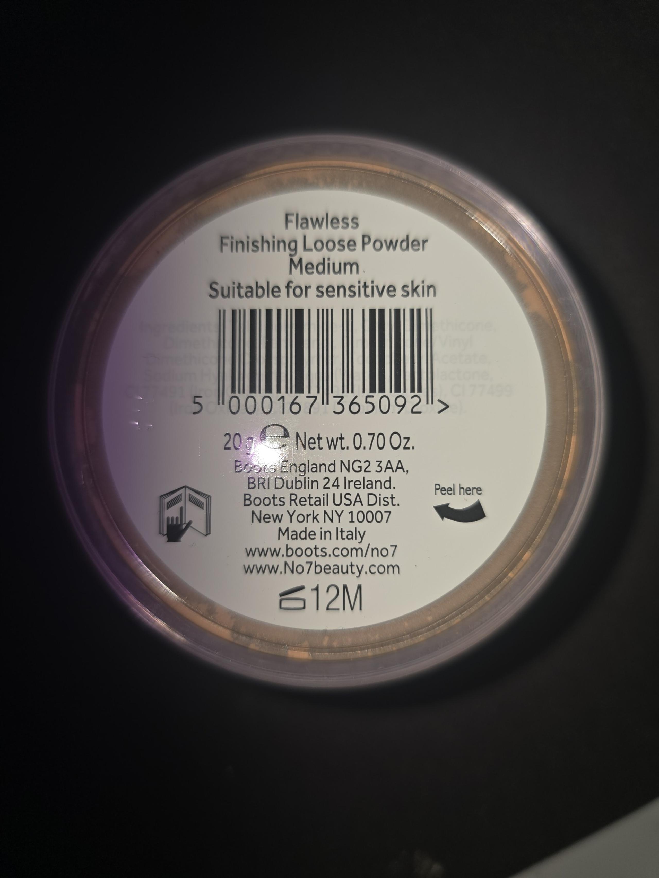 No  7 powder