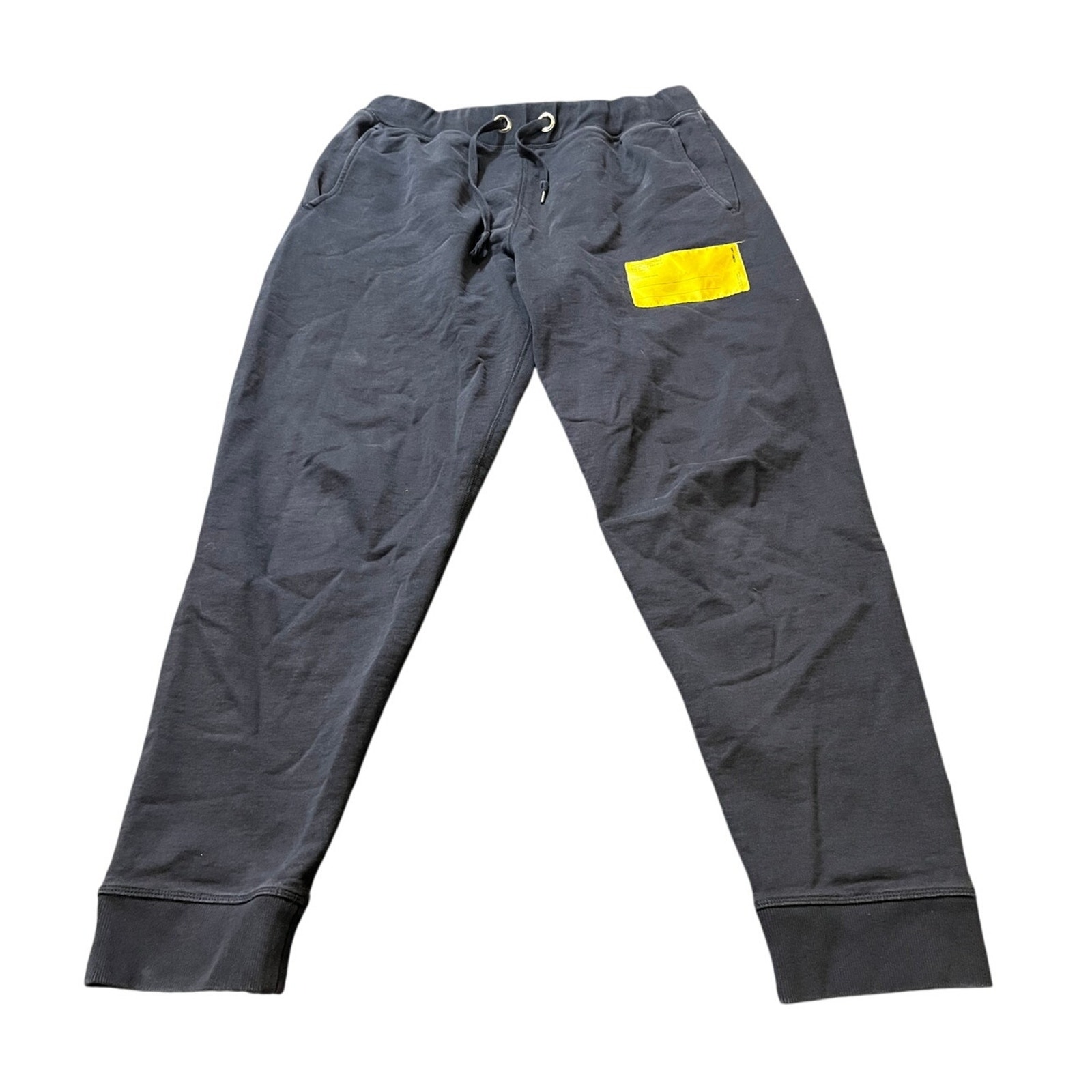 HELMUT LANG UPSCALE DESIGNER LUXURY CASUAL JOGGERS MENS LARGE SWEATPANTS