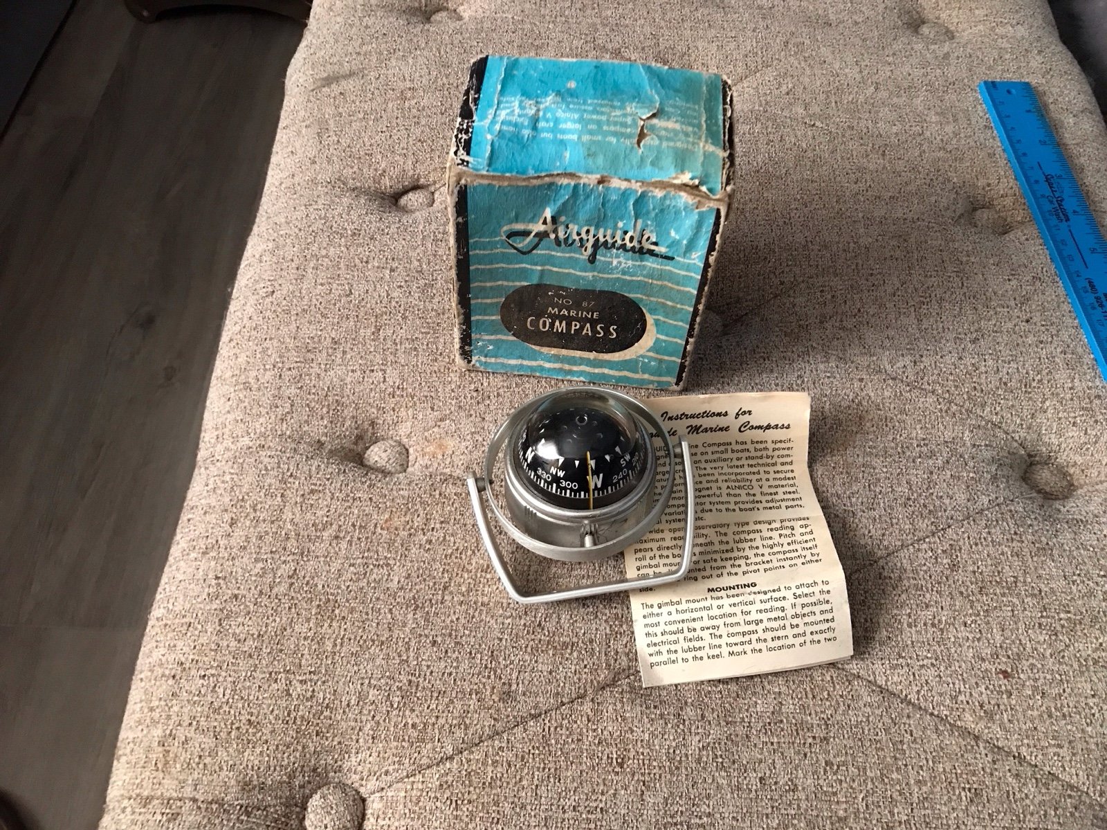 Airguide No. 87 Marine compass must L@@K