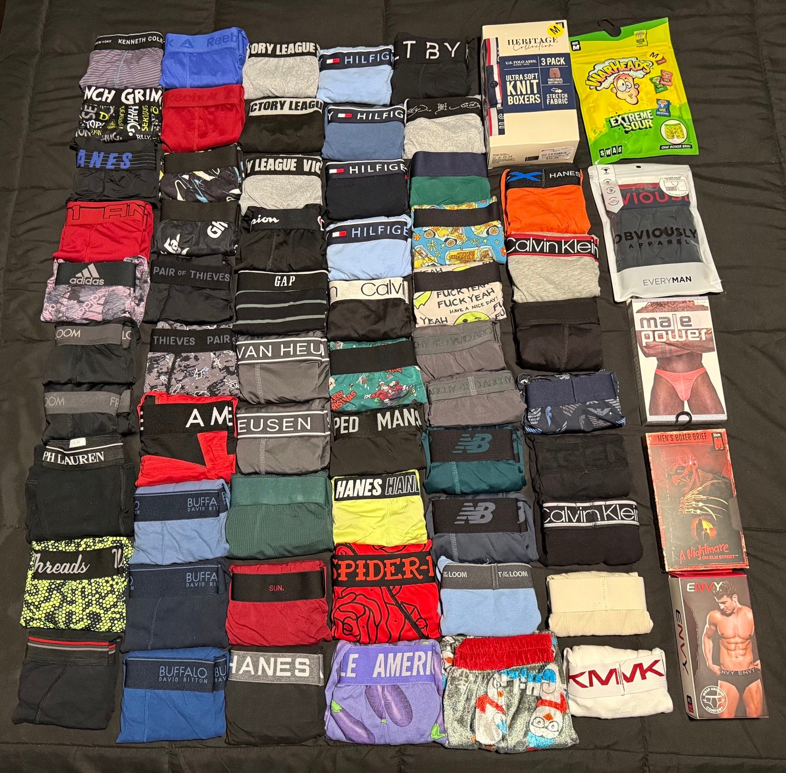 Mens Underwear Lot (92 Pairs)
