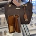 MICHAEL KORS LG X CHAIN SHOULDER TOTE & Jet Set Travel Large Travel CONTINENTAL