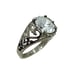 Vintage Women’s 925 Solitaire Ring, Size 6 Sterling Silver Oval Cut CZ Cubic