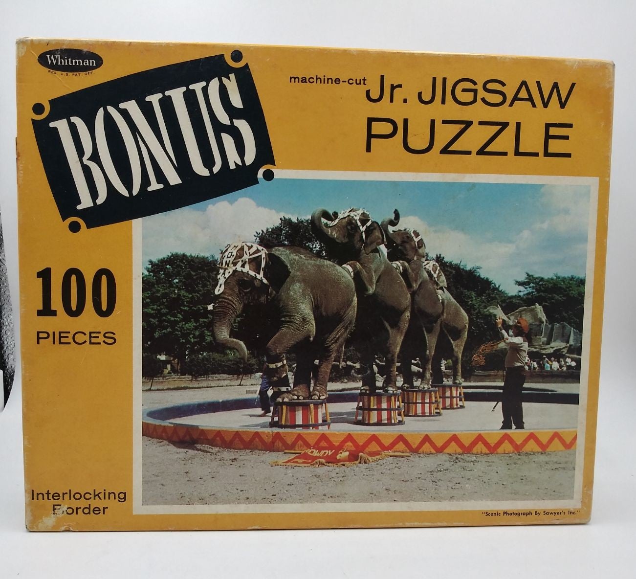 Vintage Gollmar Brothers Circus Puzzle