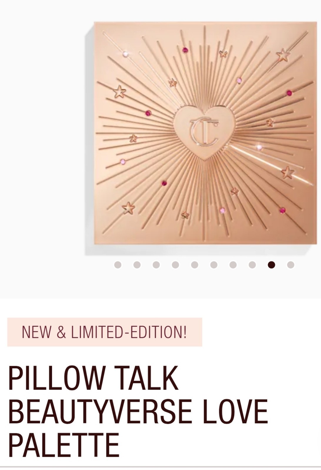 Charlotte tilbury Limited Edition Eyeshadow Palette