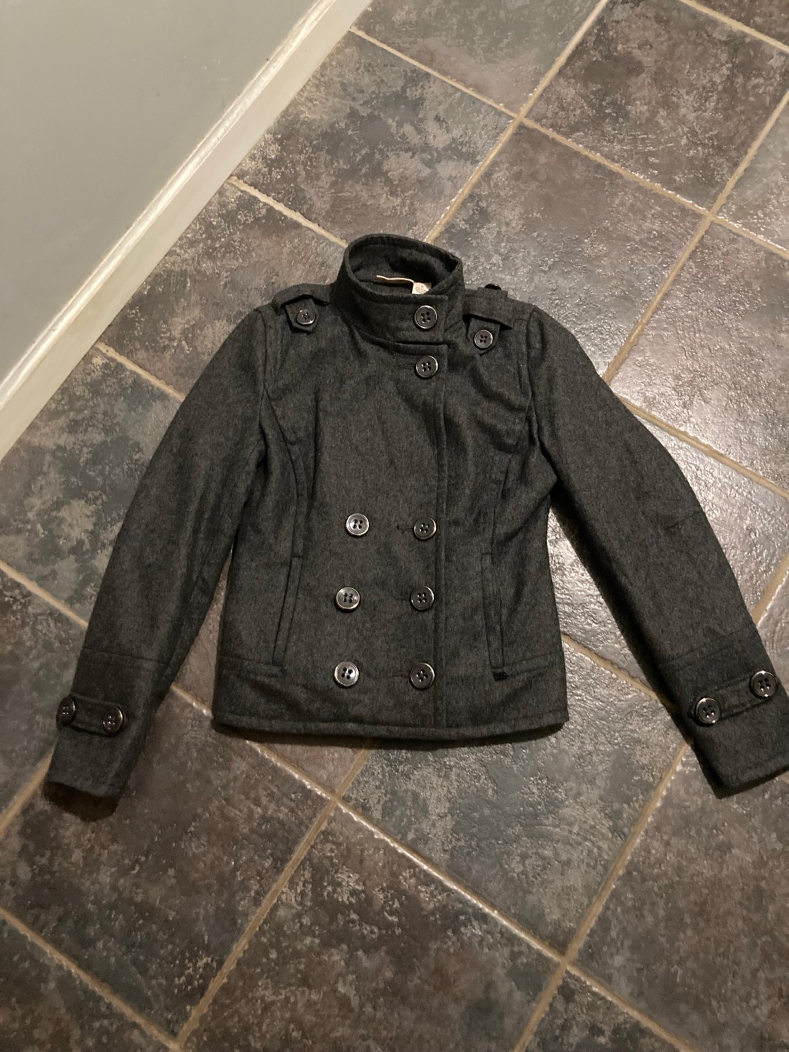 Jeans Grey Wool Jacket Size M - DKNY