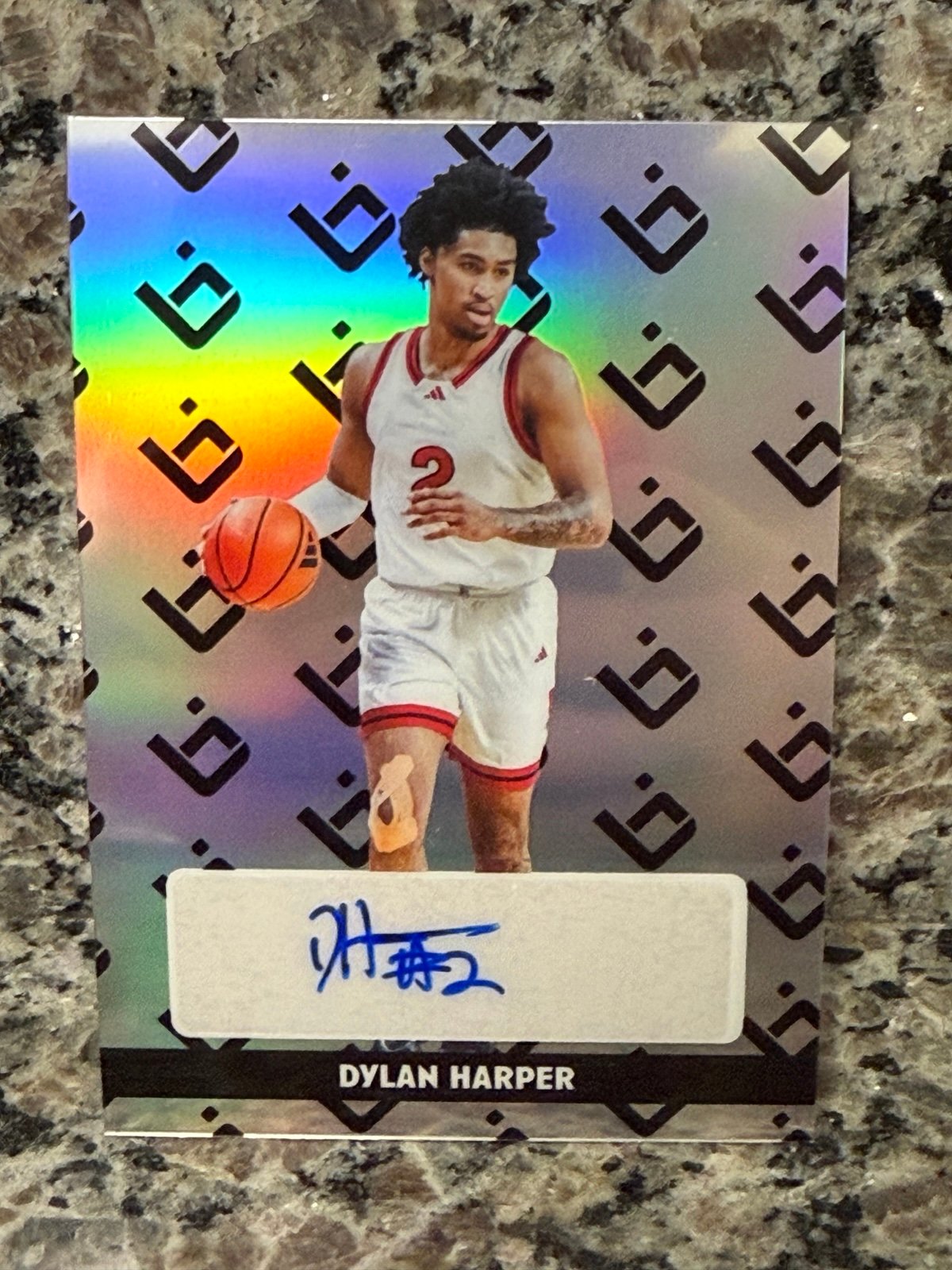 Dylan Harper 2025 Leaf Ball is Life Auto Rookie Autograph Rutgers #BILA-DH1