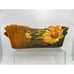 Excl. Roseville 8 in 387 rectangular planter Peony Daisy 1940s Green Terracotta