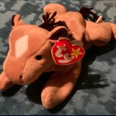 DERBY, Ty Original 1995 Beanie Baby, Mint condition, PE PELLETS