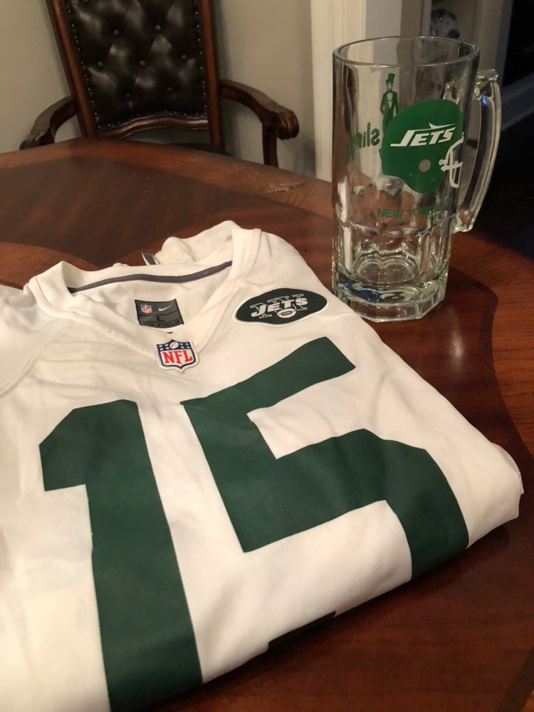 Jets Jersey And Glass Large Beer Mug