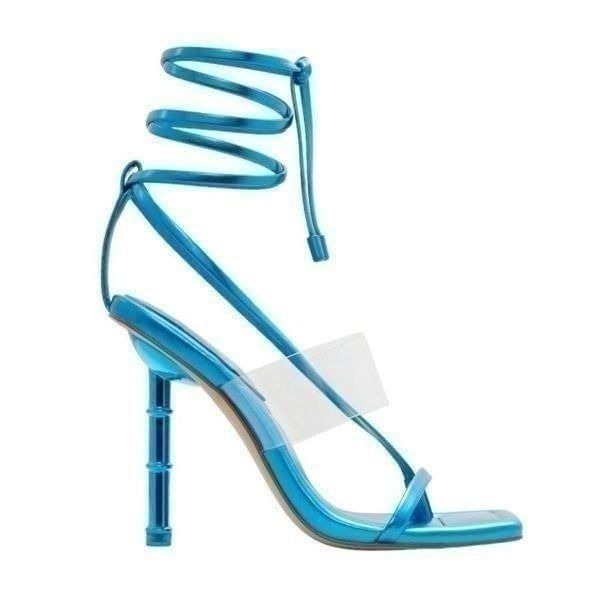 Aldo Elektra Strappy Heeled Sandal Size 8.5 NWT 110 NWT