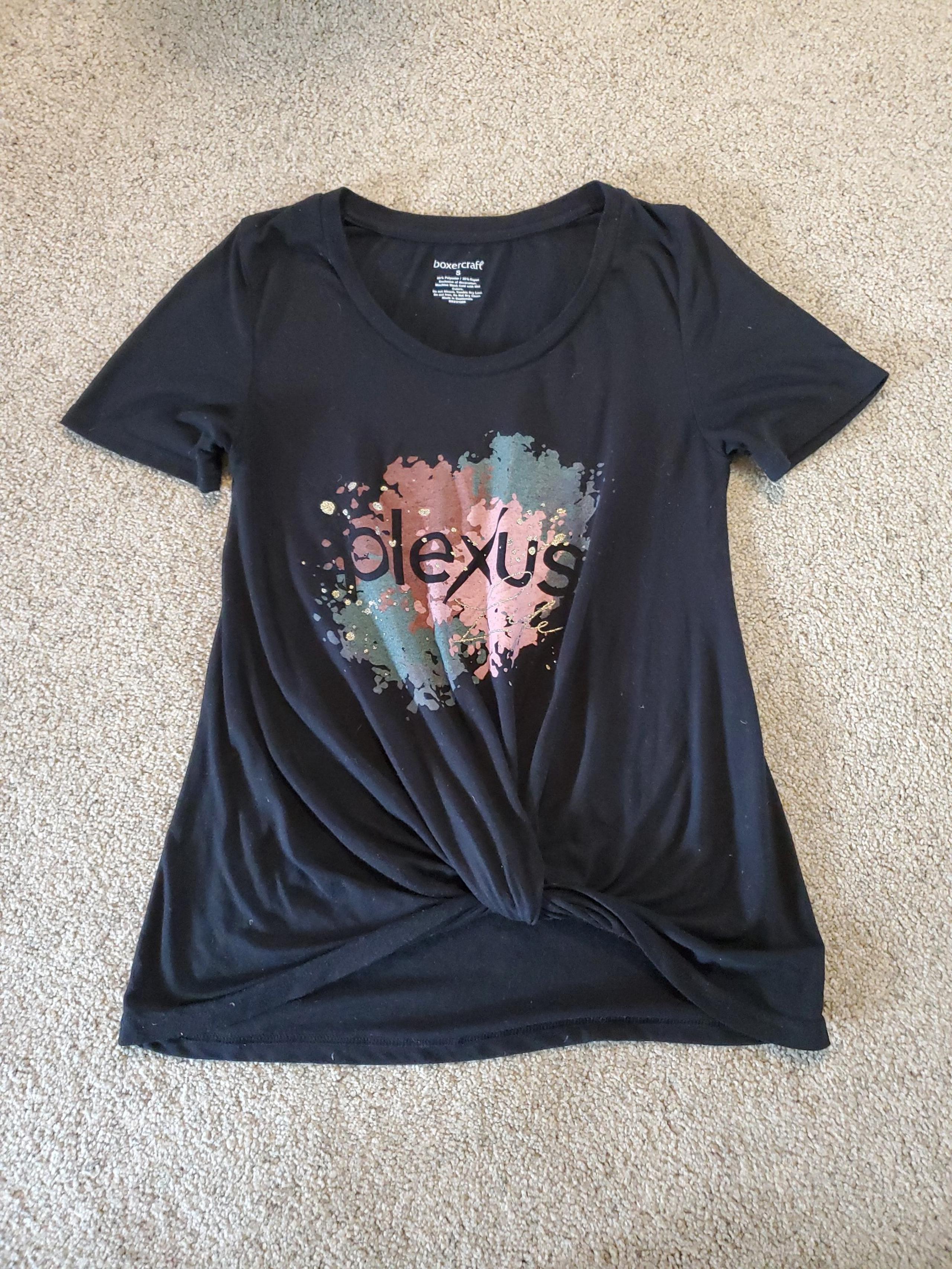 Plexus Life Black Shirt Tie Knot Small