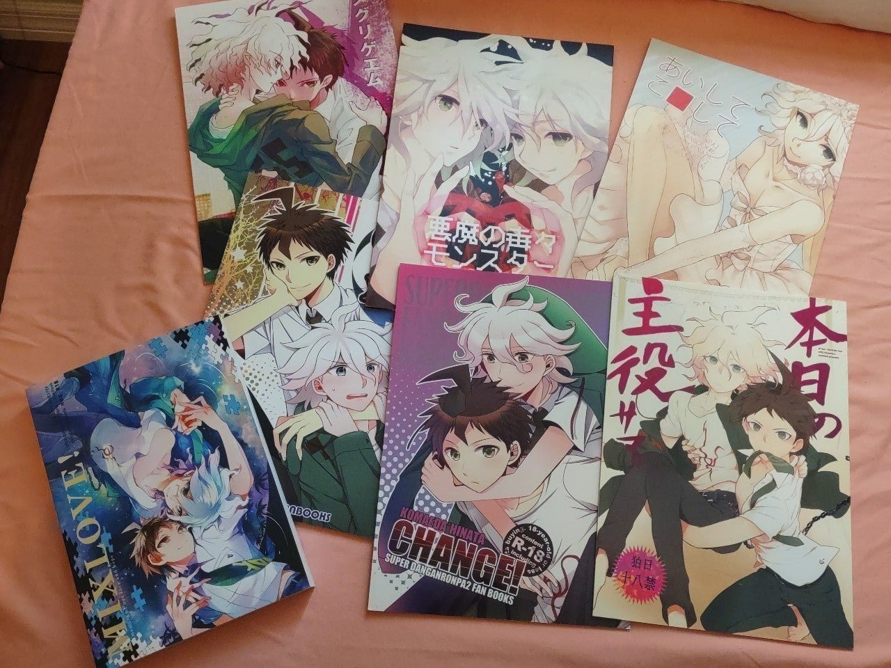 Danganronpa Komahina/Hikoma fanbooks