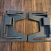 OEM 2003-2006 Honda Element EX Rear Seat Foot Cover LH RH Trim Bezel Grey