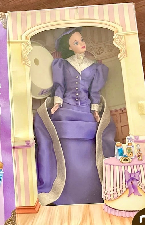 NIB 1997 AVON SPECIAL EDITION: BARBIE AS MRS. P.F.E. ALBEE FIRST IN A SERIES