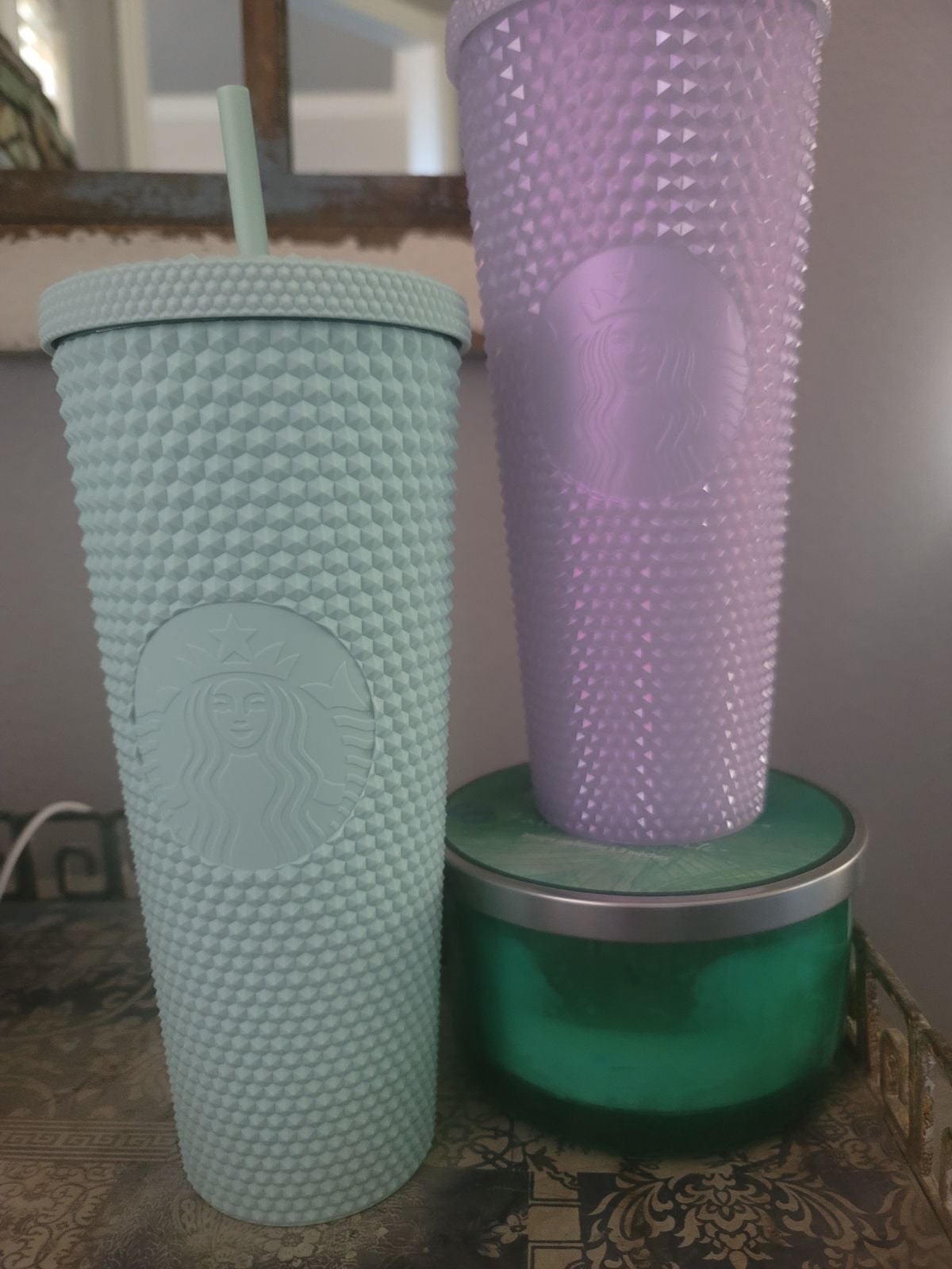 studded tumbler