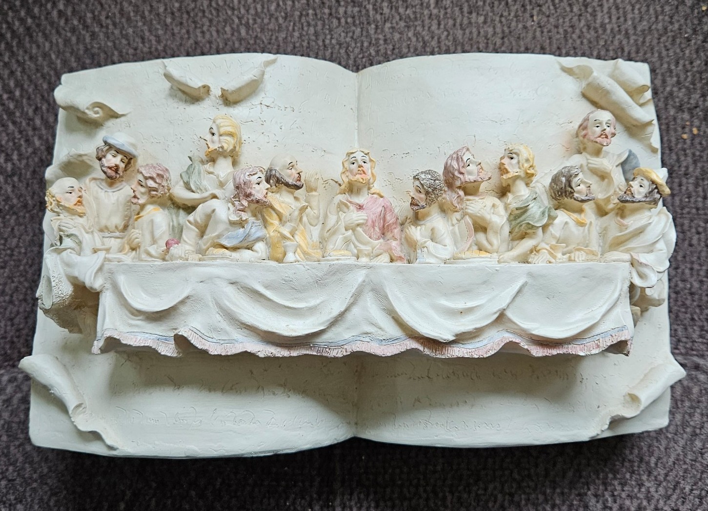 The Last Supper .. 1960s Italian Sculpture