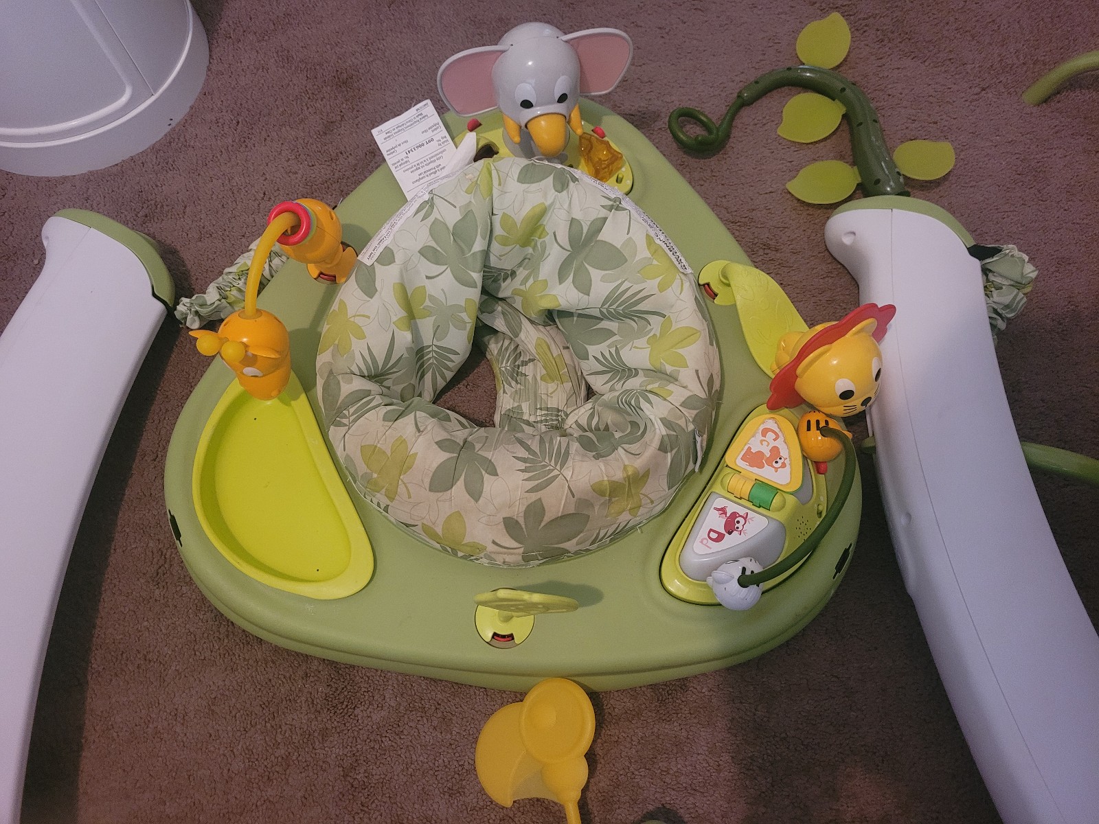 Evenflo exersaucer activity table