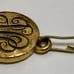 Early 20th Century Antique Gold Filled Monogram Pendant