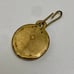Early 20th Century Antique Gold Filled Monogram Pendant