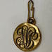 Early 20th Century Antique Gold Filled Monogram Pendant