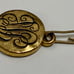 Early 20th Century Antique Gold Filled Monogram Pendant