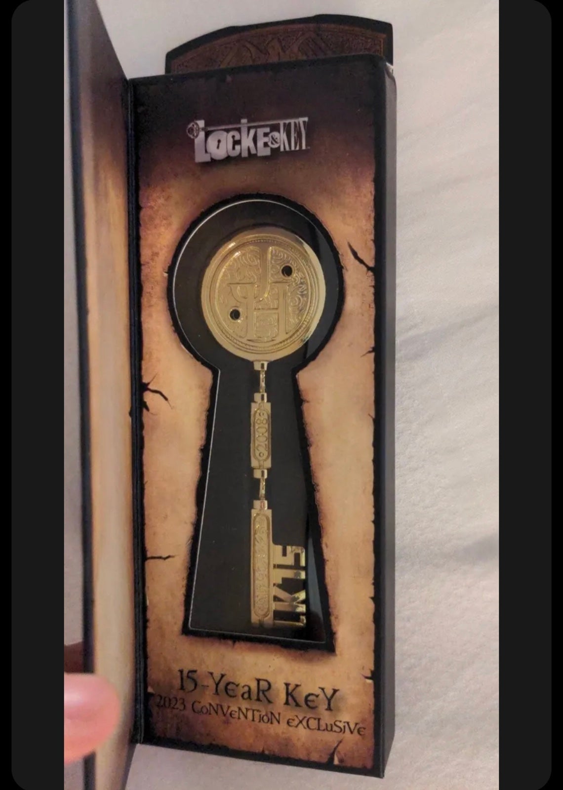 Locke and Key 15-Year Key SDCC Comic Con 2023 Exclusive IDW San diego box