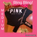 VS PINK BLING Cheetah Legging & Campus Crew - MEDIUM