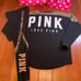VS PINK BLING Cheetah Legging & Campus Crew - MEDIUM