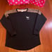 VS PINK BLING Cheetah Legging & Campus Crew - MEDIUM