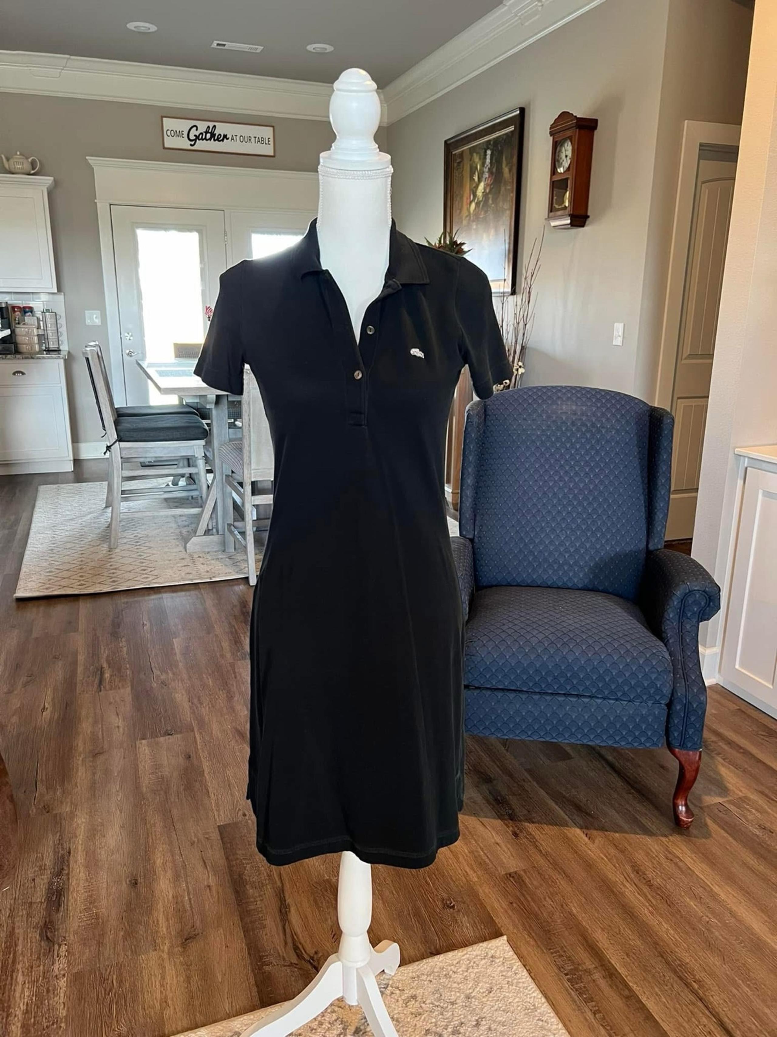 Lacoste black dress size 38