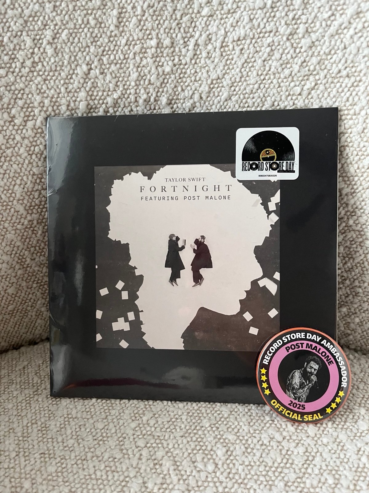 RSD 2025 Taylor Swift featuring Post Malone 7” Fortnight Vinyl