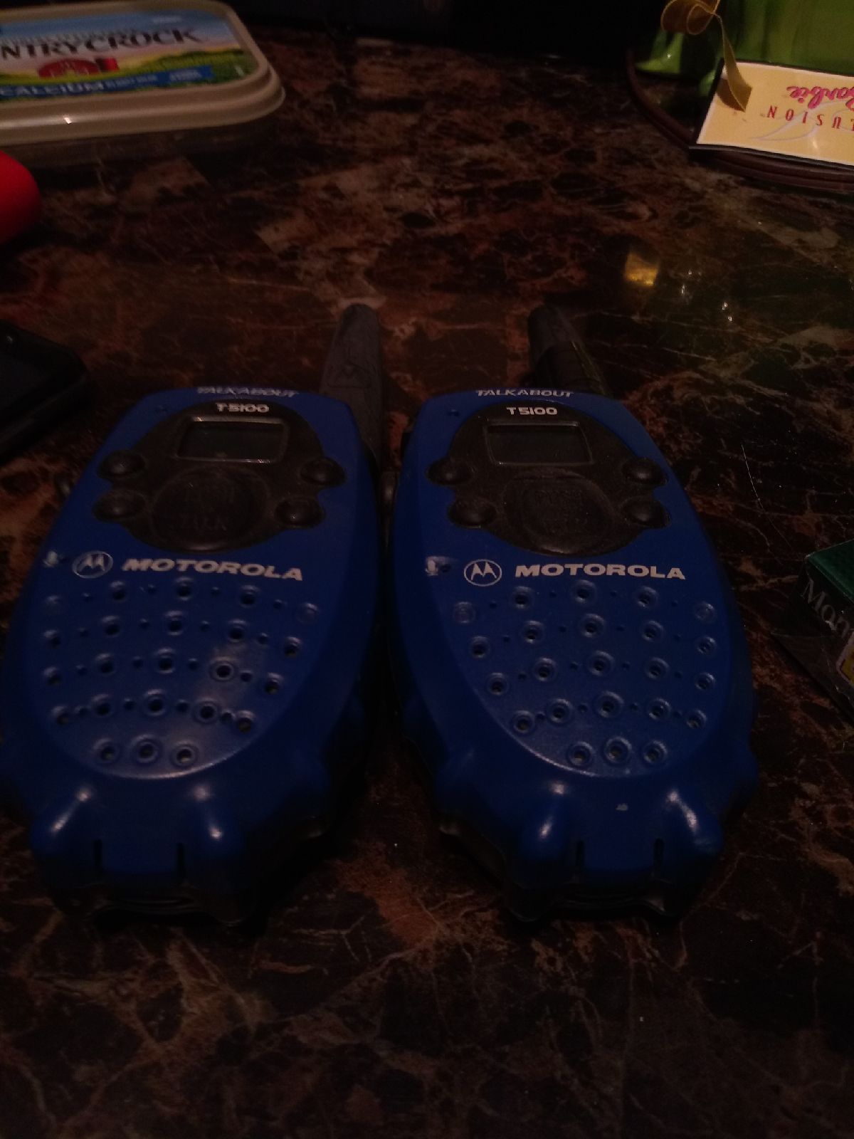 Motorola walkie talkies