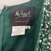 MAC DUGGAL Dress Size 2 Evening Gown Sequin Beaded Forest Green NEW Cap Sleeve