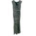 MAC DUGGAL Dress Size 2 Evening Gown Sequin Beaded Forest Green NEW Cap Sleeve