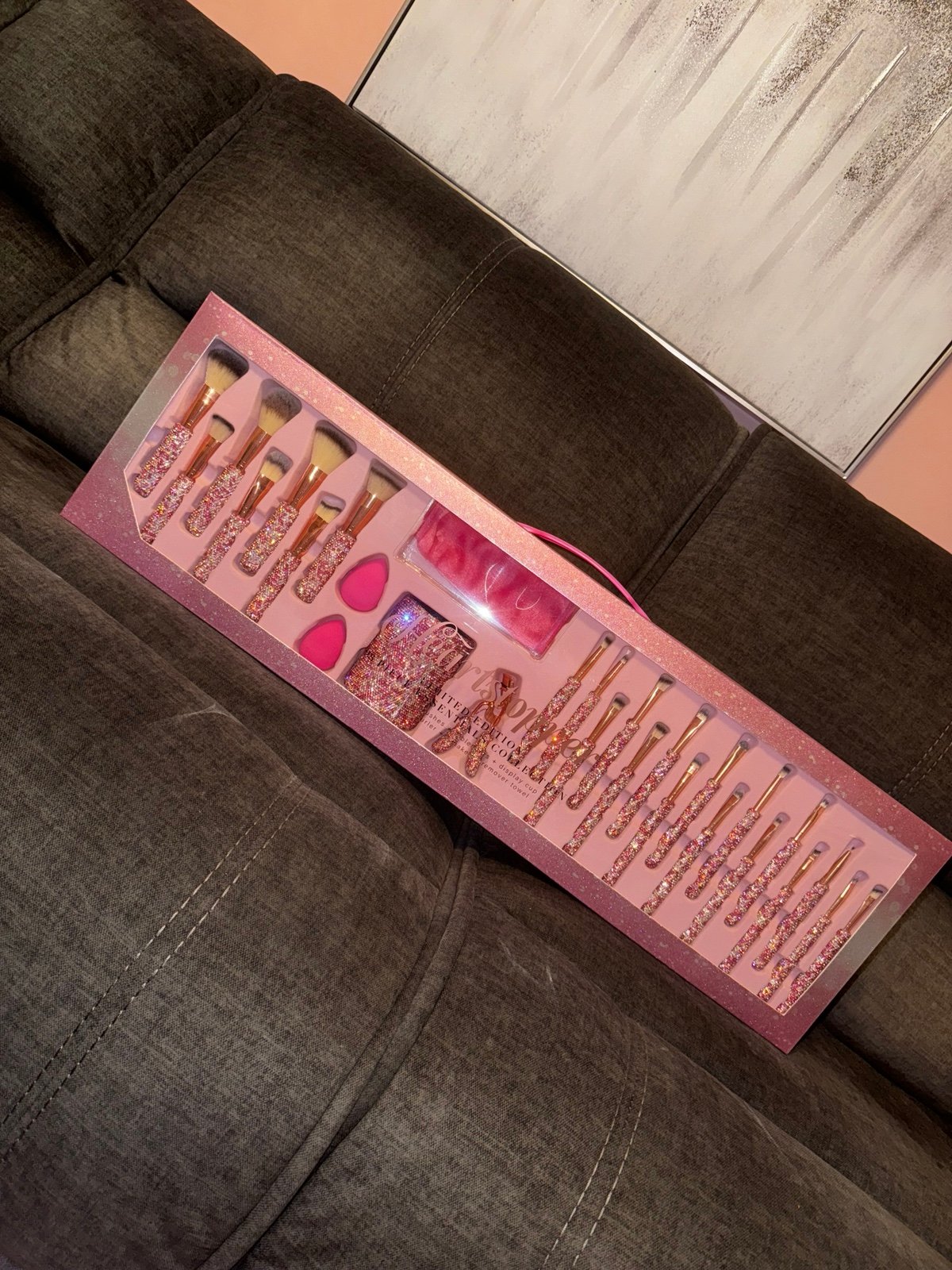 TJMaxx Rhinestone Makeup Brushes -Heartstopper