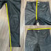 Good American Good Boy Faux Leather Pants Black Icon Straight Leg 6 / 28
