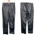 Good American Good Boy Faux Leather Pants Black Icon Straight Leg 6 / 28